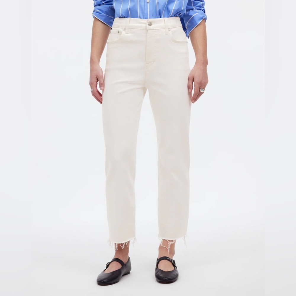 NWT Madewell The '90s Straight Crop Jean - Picture 1 of 6